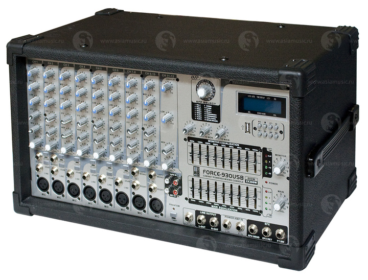 Фото Активный микшерный пульт EUROSOUND FORCE-930USB