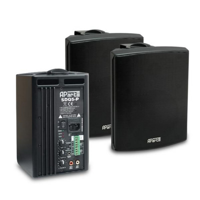Фото Комплект акустики Apart SDQ5P-BL