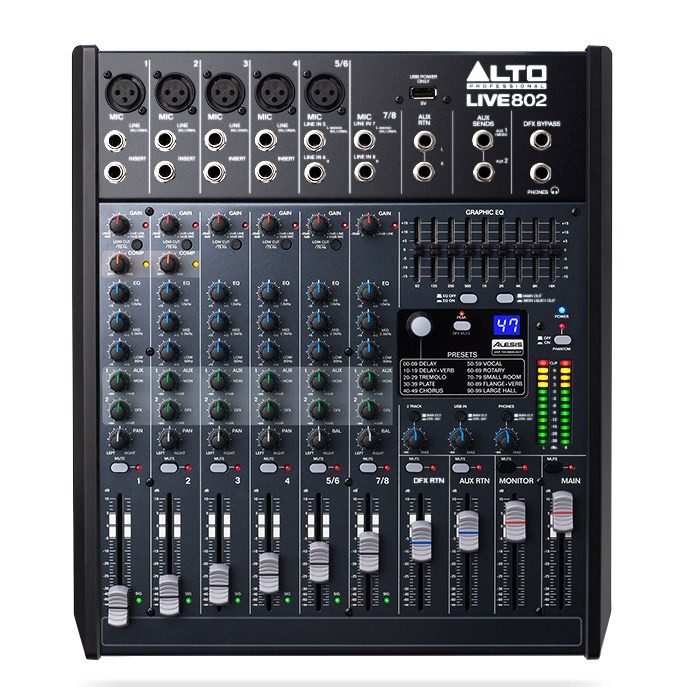 Фото Микшерный пульт Alto LIVE 802