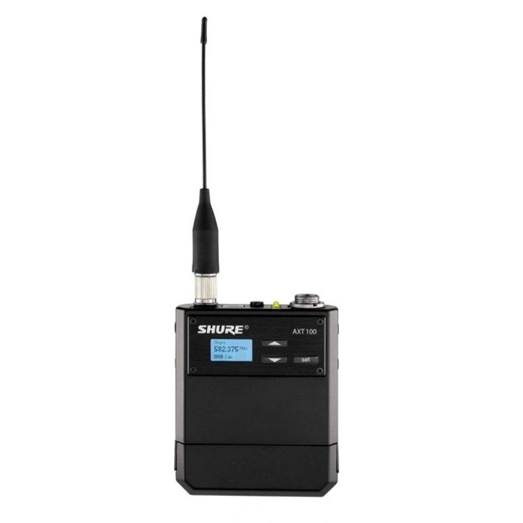 Фото SHURE AXIENT AXT100 J5E 578 - 638 MHz передатчик типа BODYPACK