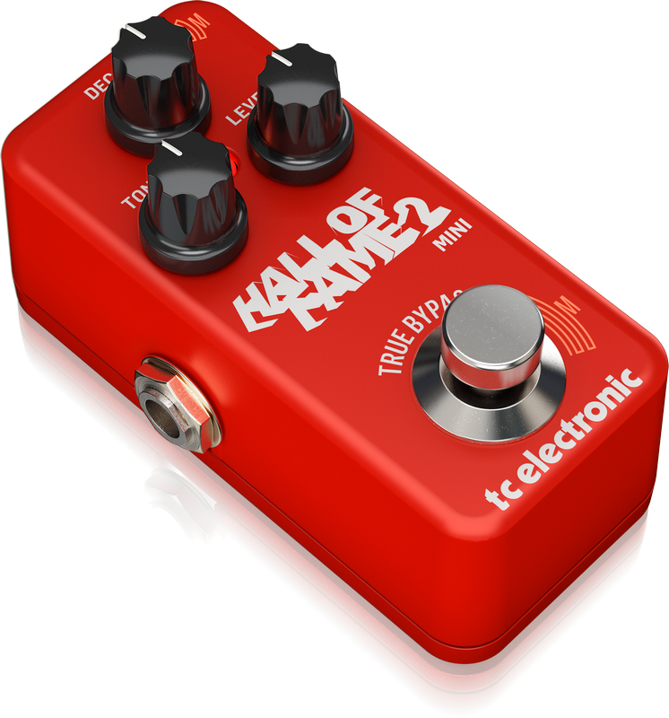 Фото Педаль эффекта реверберации TC electronic HALL OF FAME 2 MINI REVERB