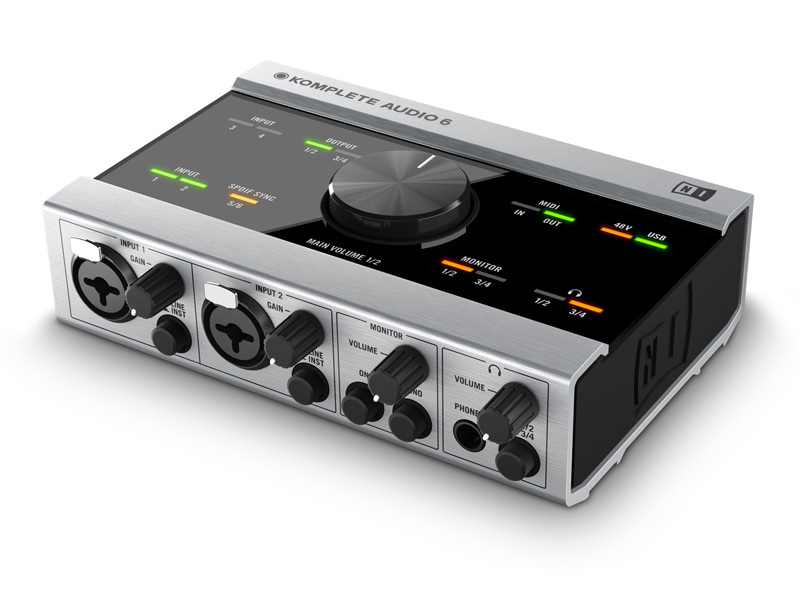 Фото Аудиоинтерфейс Native Instruments Komplete Audio 6