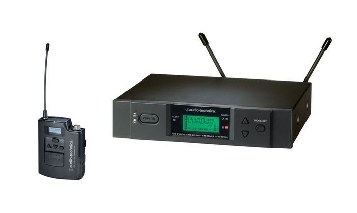 Фото Audio-Technica ATW-3110b/HC4 (в комплекте с головным микрофоном)