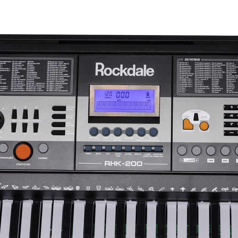 Фото Синтезатор ROCKDALE Keys RHK-200