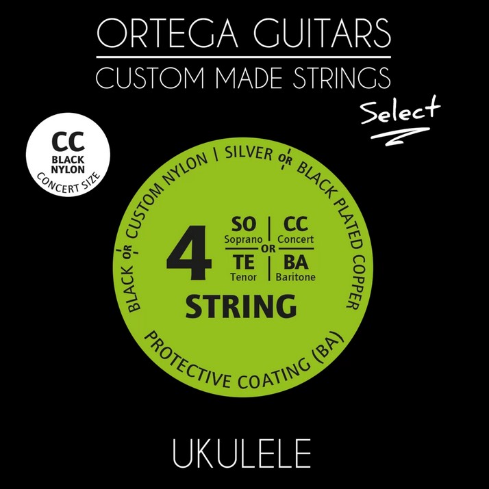 Фото Комплект струн для концертного укулеле Ortega UKSBK-CC Select