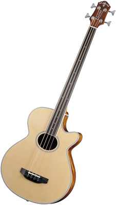 Фото Акустическая бас гитара безладовая CRAFTER BA 400EQ/FL/N 