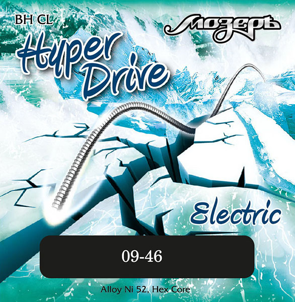 Фото Комплект струн для электрогитары Мозеръ BH-CL Hyper Drive