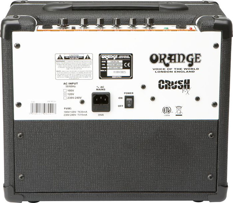 Фото Orange Crush 20 BK