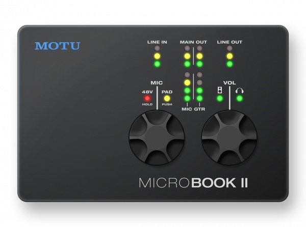 Фото Аудиоинтерфейс MOTU MicroBook IIc