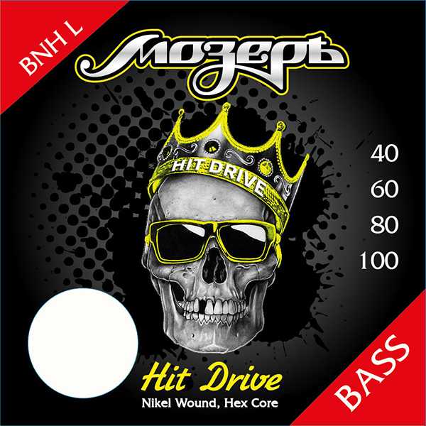 Фото Комплект струн для бас-гитары Мозеръ BNH-L Hit Drive