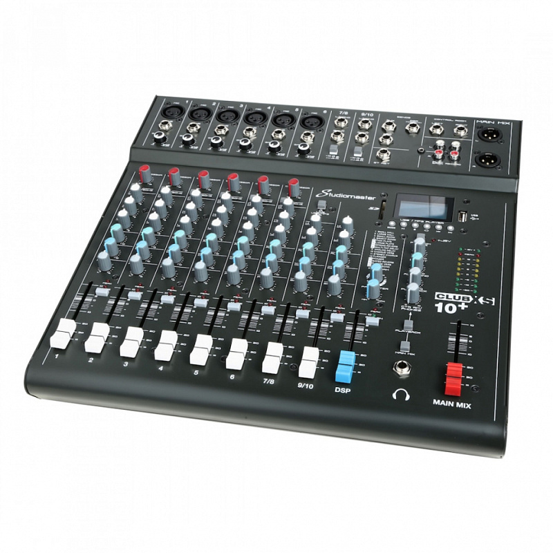 Фото Микшерный пульт STUDIOMASTER CLUB XS10+