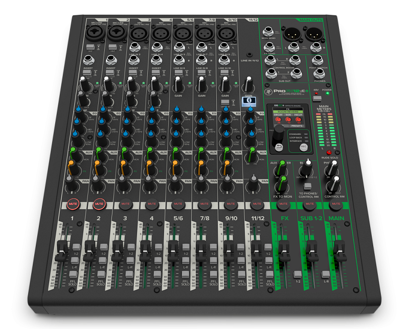 Фото Микшерный пульт Mackie ProFX12v3 +