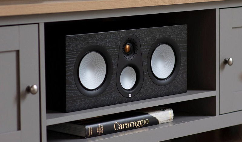 Фото Центральный громкоговоритель Monitor Audio Silver C250 Black Gloss (7G)
