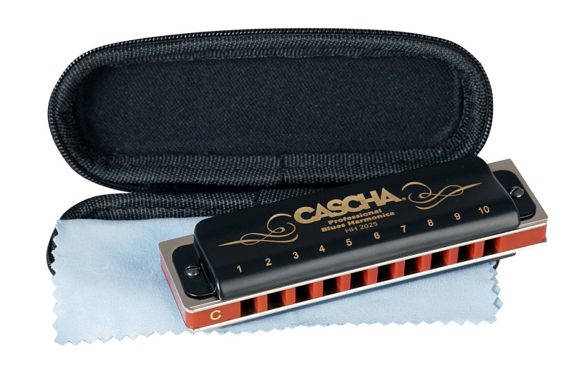Фото Губная гармошка Cascha HH-2025 Professional Blues C