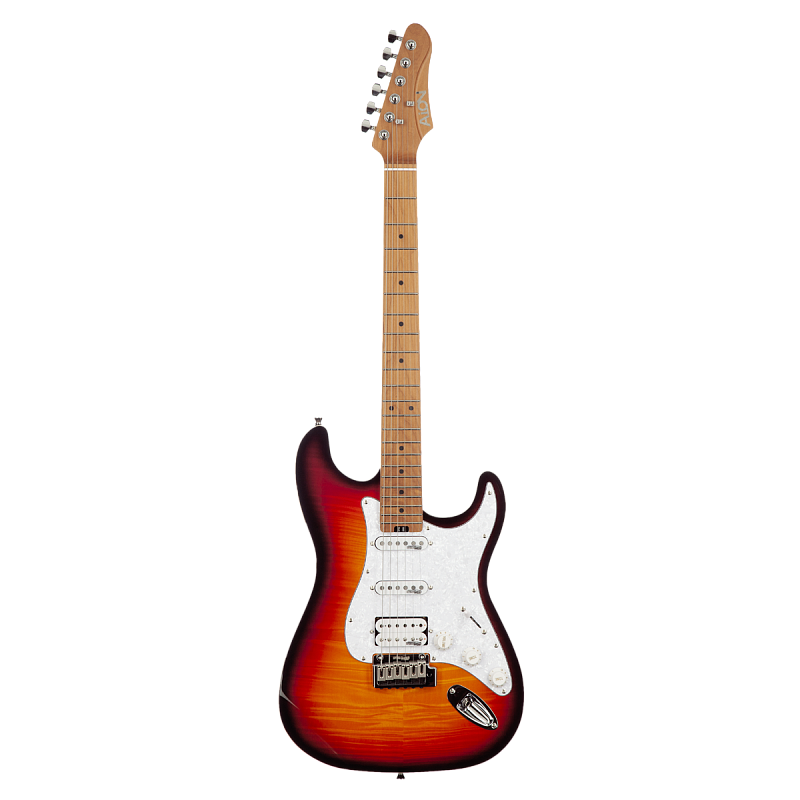Фото Электрогитара Aion H-10 dark brown burst
