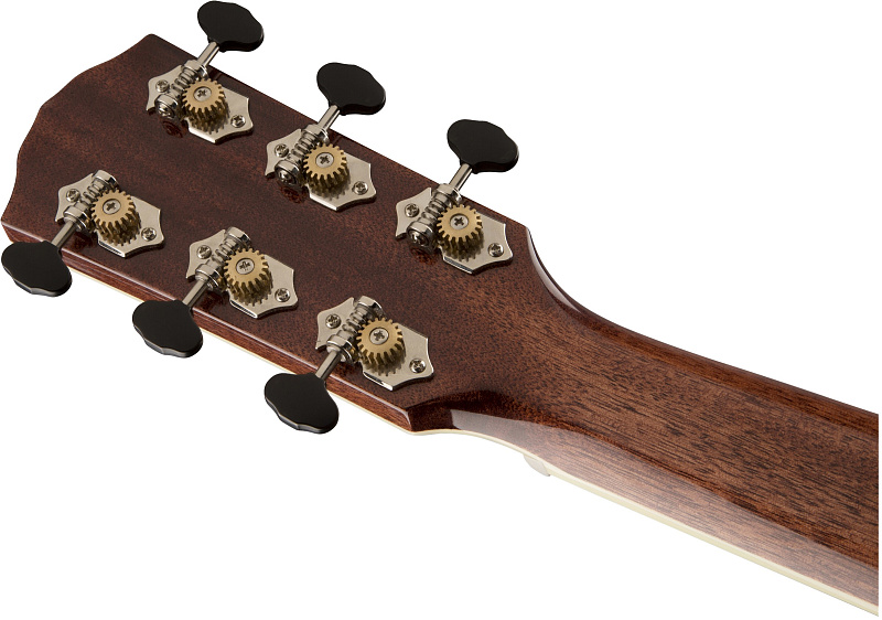 Фото FENDER PM-1 Deluxe Dreadnought Nat акустическая гитара, цвет натуральный. Серия Paramount.