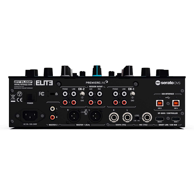 Фото Dj-микшер Reloop Elite