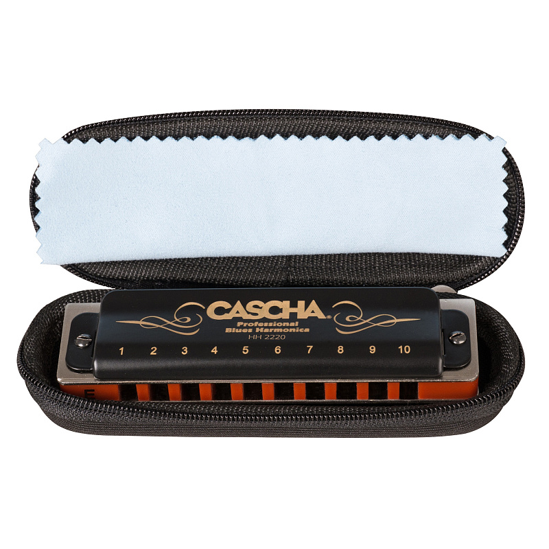 Фото Губная гармошка Cascha HH-2220 Professional Blues E