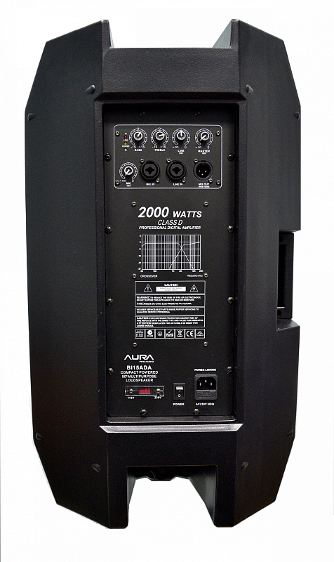 Фото Активная акустическая система АС AURA BI15ADA 2000W
