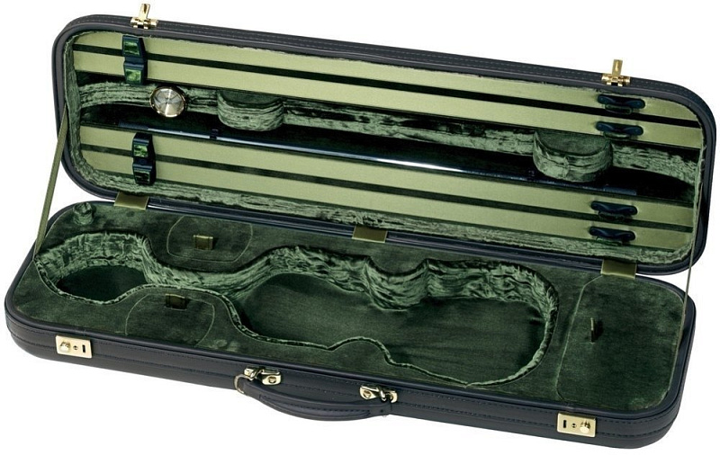 Фото Футляр для скрипки GEWA JAEGER PRESTIGE 4/4 зеленый бархат
