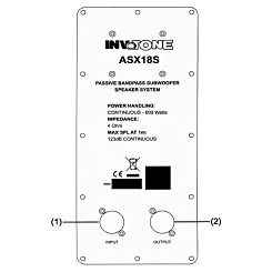 Пассивный сабвуфер Invotone ASX18S