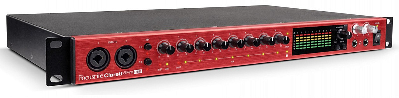 Фото Аудиоинтерфейс Focusrite Clarett 8Pre