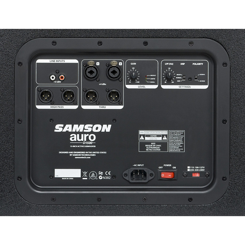 Фото Активный сабвуфер Samson Auro D1500