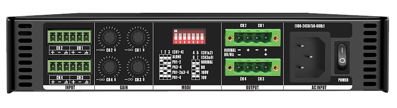 Фото Усилитель мощности Audiocenter T4.4V