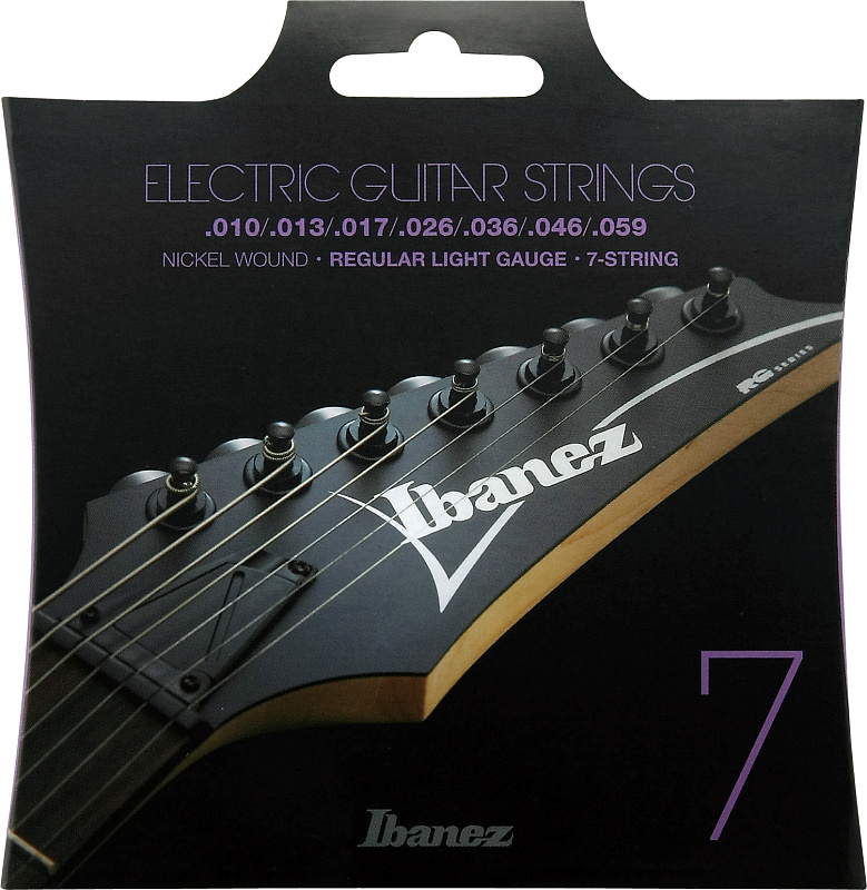 Фото Струны для электрогитары IBANEZ IEGS71