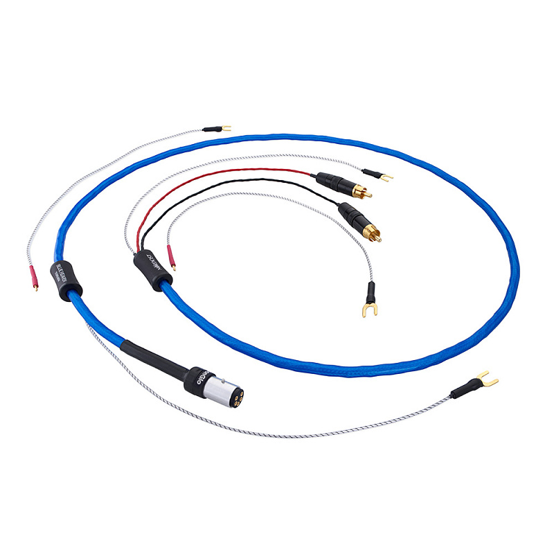 Фото Nordost Tone Arm Leif Series Blue Heaven straight din-RCA 1.25м