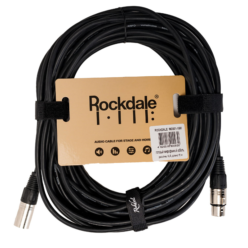Фото Микрофонный кабель ROCKDALE MC001-15M