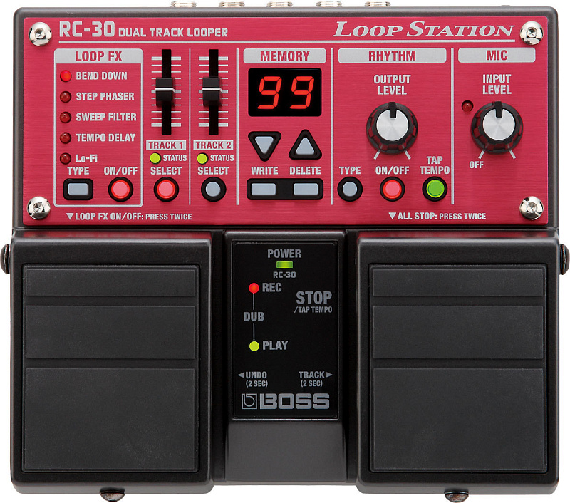 Фото BOSS RC-30 гитарный процессор