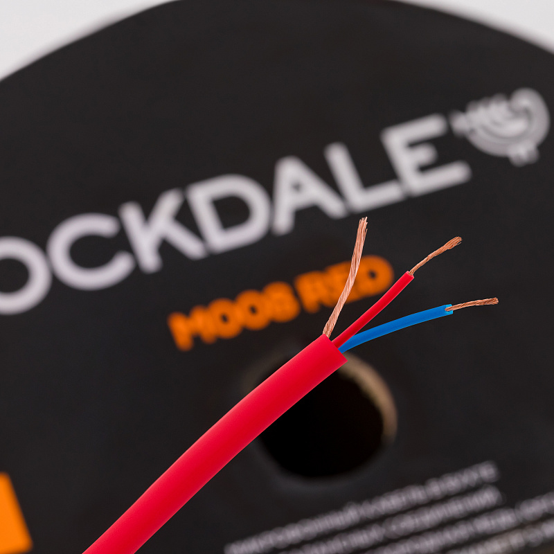 Фото Микрофонный кабель ROCKDALE M008 Red