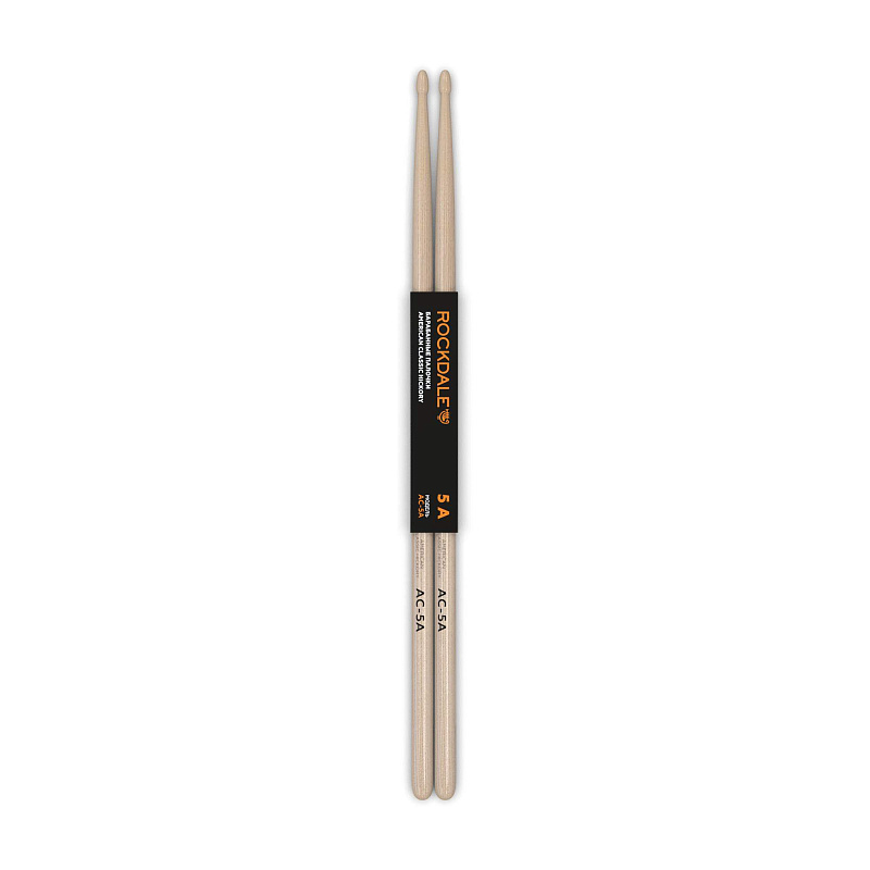 Фото Барабанные палочки ROCKDALE American Classic Hickory AC-5A
