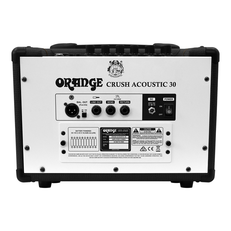 Фото Orange Crush Acoustic 30 Black