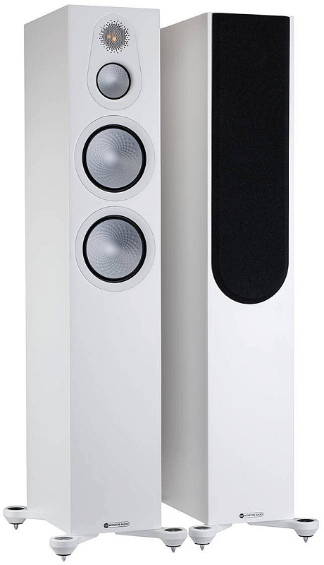 Фото Напольная акустика Monitor Audio Silver 300 Satin White (7G)