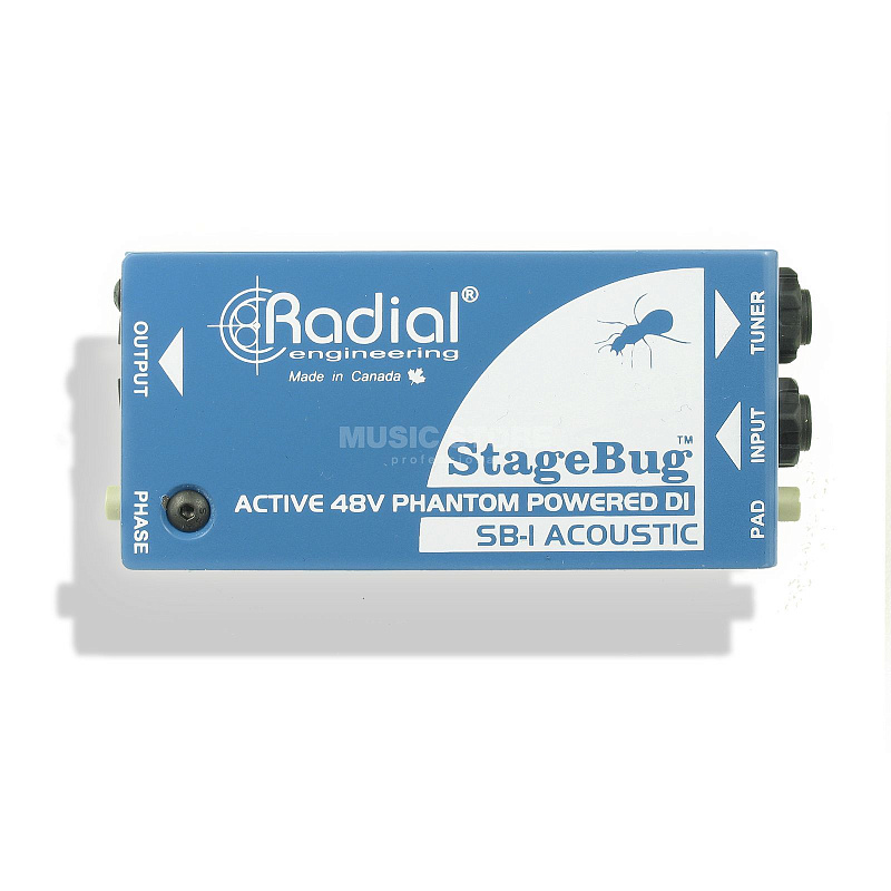Фото Radial SB-1  Активный директ-бокс для акустической, электро гитары