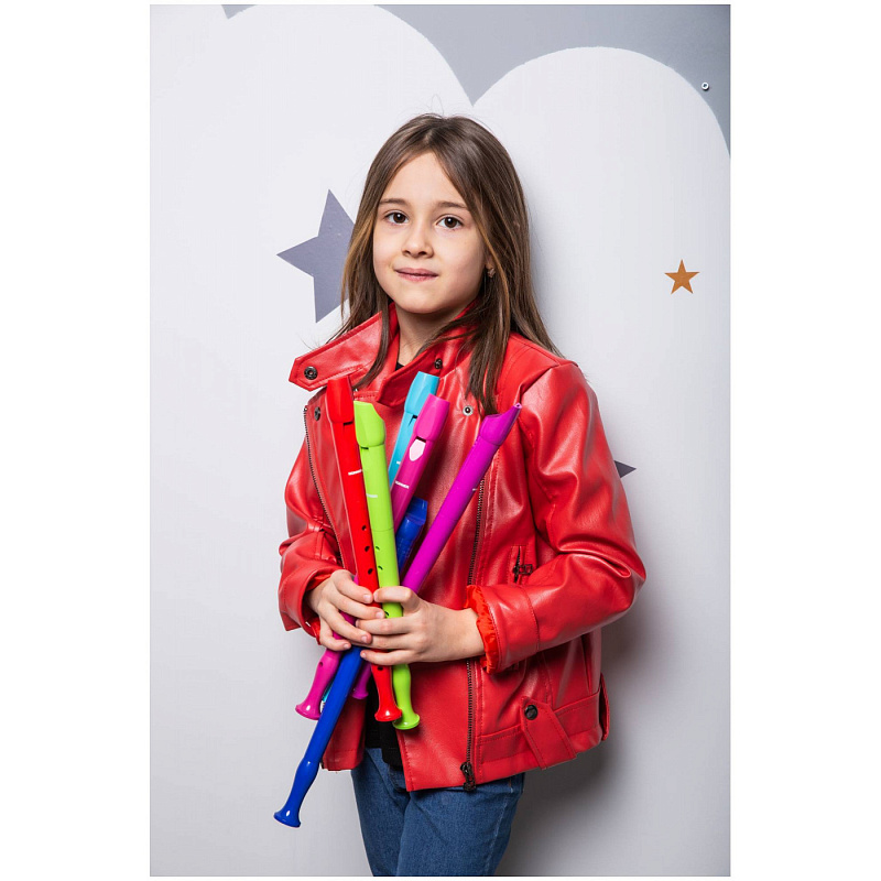 Фото HOHNER B95084 LG - Блокфлейта сопрано немецкая система Хонер