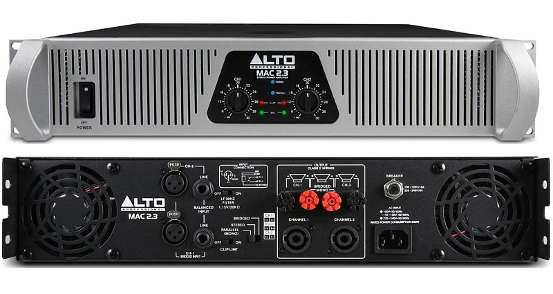 Фото Усилитель мощности Alto MAC 2.3