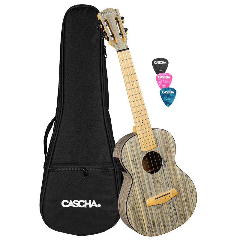 Фото Укулеле тенор Cascha HH-2317E Bamboo Series